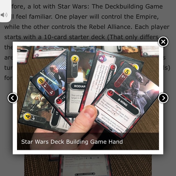 NWT board game - Star Wars: the deck building game - Picture 6 of 7